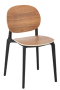 J-Line stoel Basic - polyester/kunststof - naturel