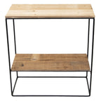 Wandtafel reclaimed wood 60x25x66 cm
