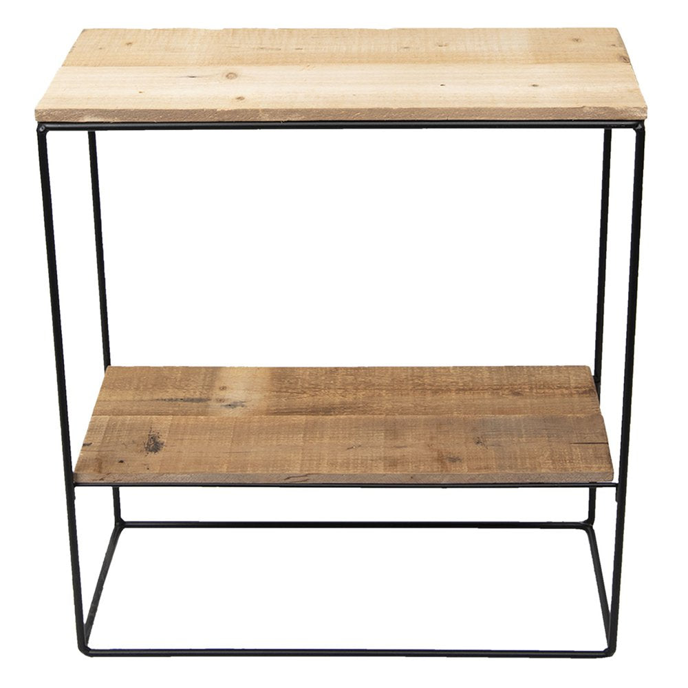 Wandtafel reclaimed wood 60x25x66 cm