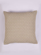 Set van 2 kussenslopen met geometrische accenten – interieurtextiel – duurzame katoenen stof – vierkant