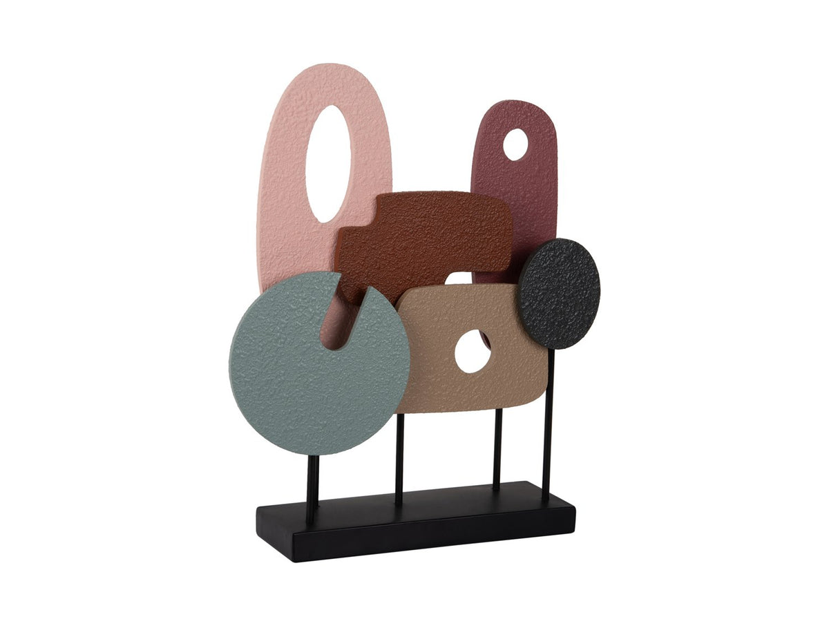 Standbeeld abstracte kunst medium