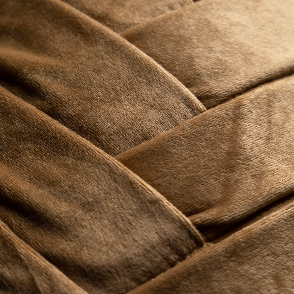 Folded kussen goud 30x50cm