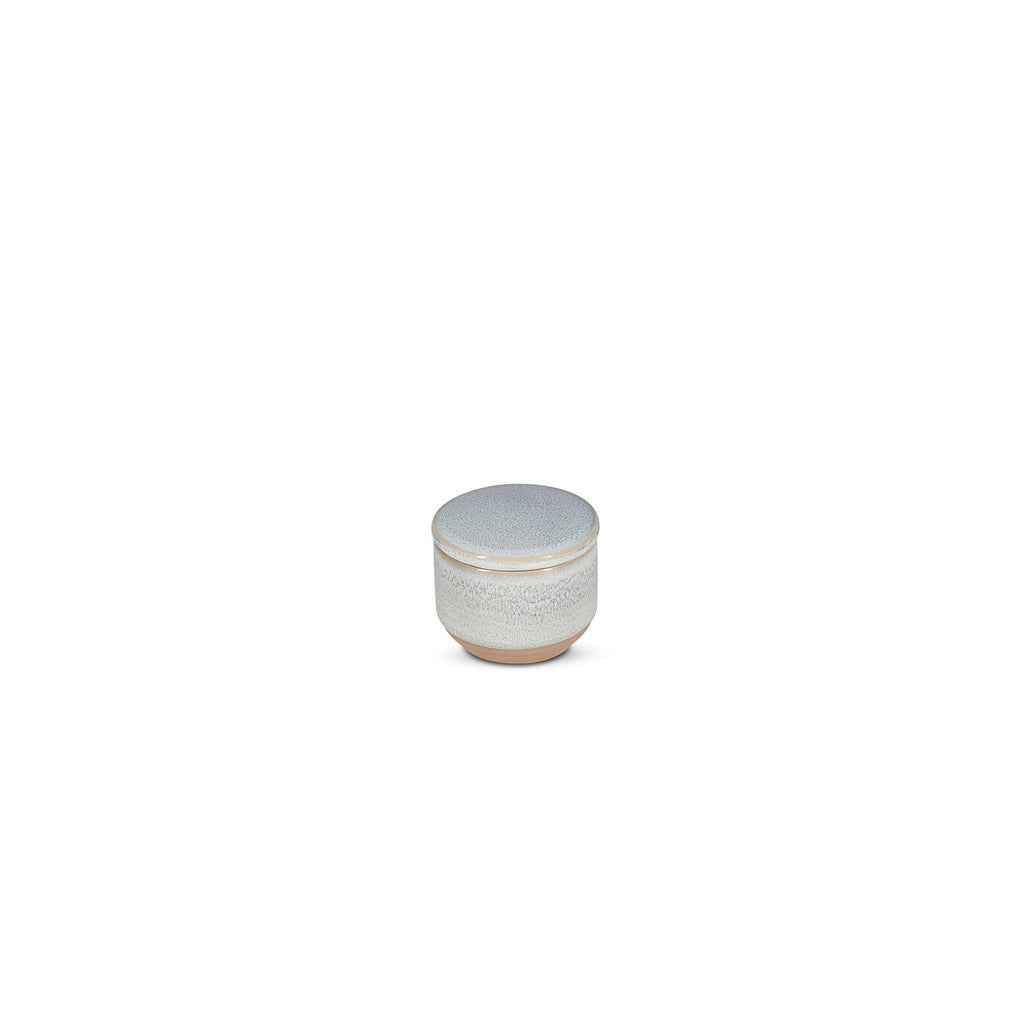 Sugar Pot 7xh6cm met deksel beige cameo