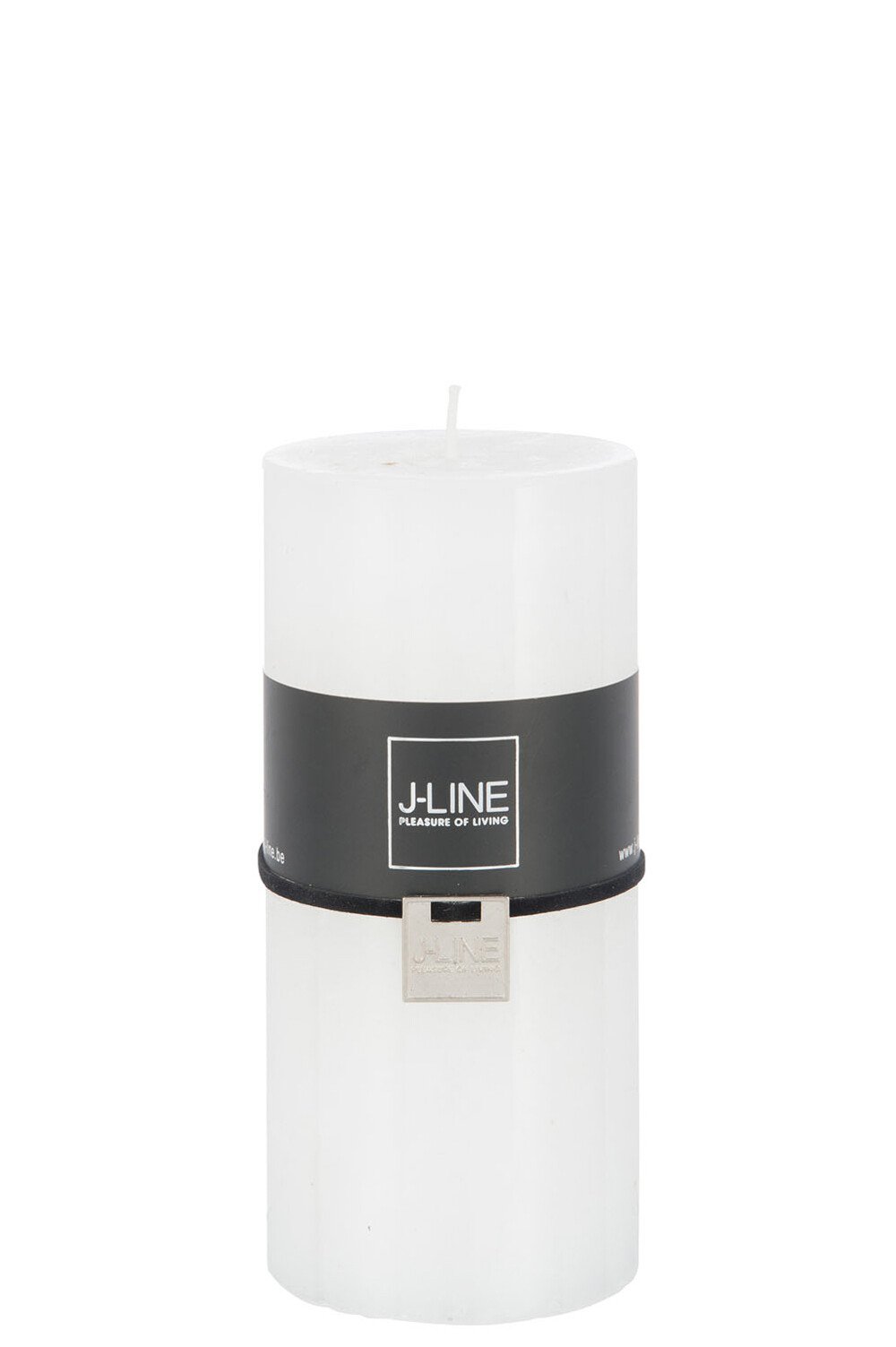 J-Line cilinderkaars - wit - large - 52U