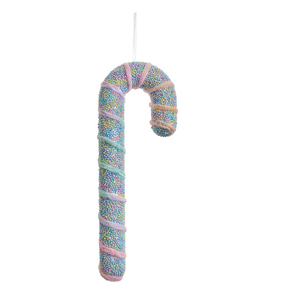 Kersthanger Zuurstok 34 cm Roze Kunststof