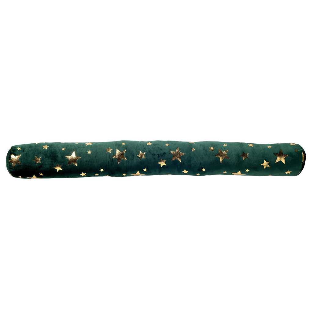 Textino Stars - Tochtstopper 90x10 cm - Sterren - Bergzicht - Groen