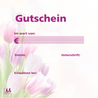 Kadobon – “Gutschein” – Tulpen – 25 Stuks