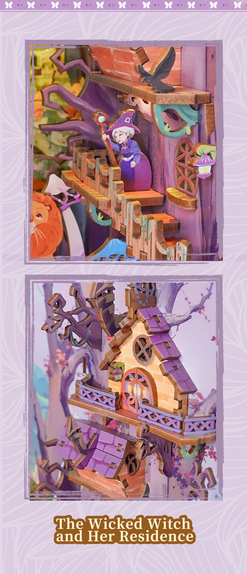 Tonecheer, DIY Book Nook, Dorothy's Journey, TQ139, 19x10x25,6cm
