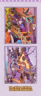 Tonecheer, DIY Book Nook, Dorothy's Journey, TQ139, 19x10x25,6cm