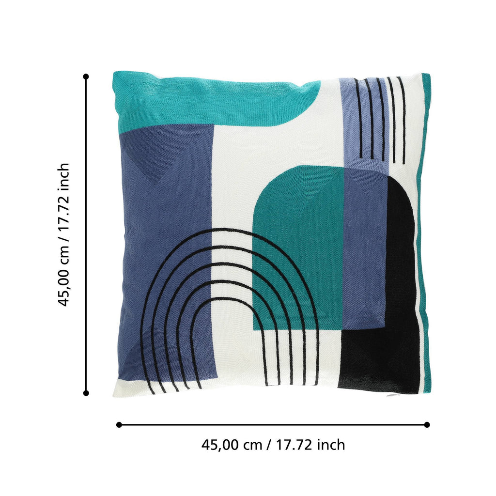 Kussen Berhala Blauw 45x45cm