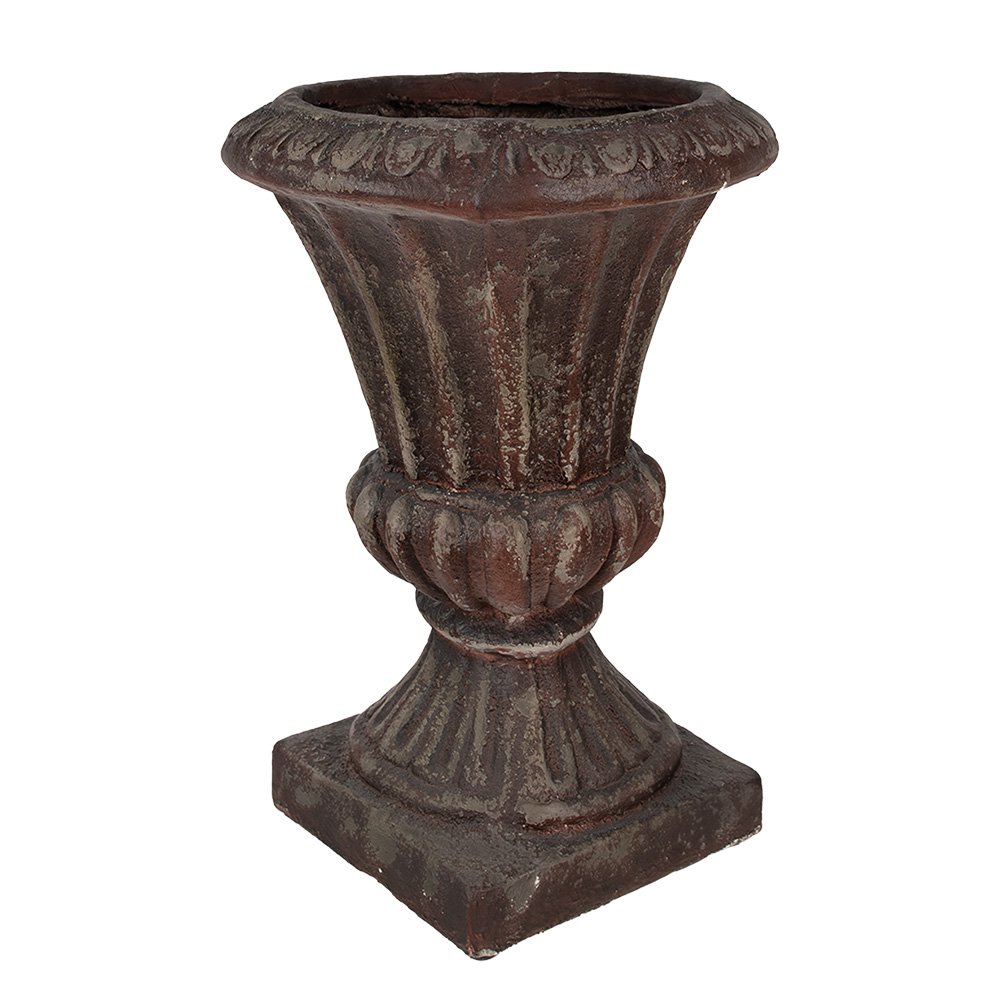 Bloempot 40x40x52 cm Bruin Magnesium (MGO) Plantenhouder