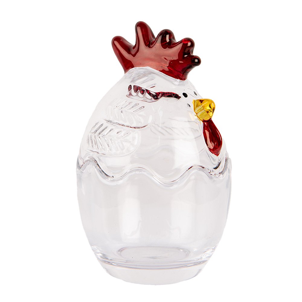 Glazen potje Kip Ø 6x9 cm Transparant Glas