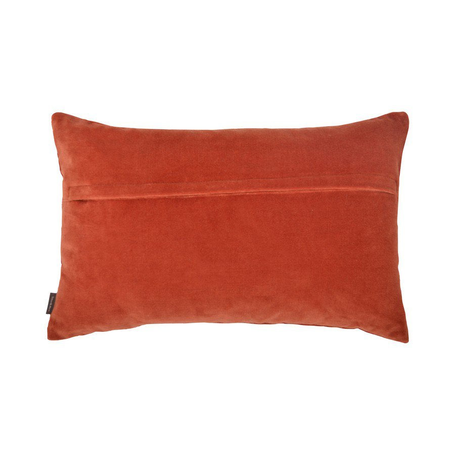 Twisted Brooklyn kussen oranje 30x50cm