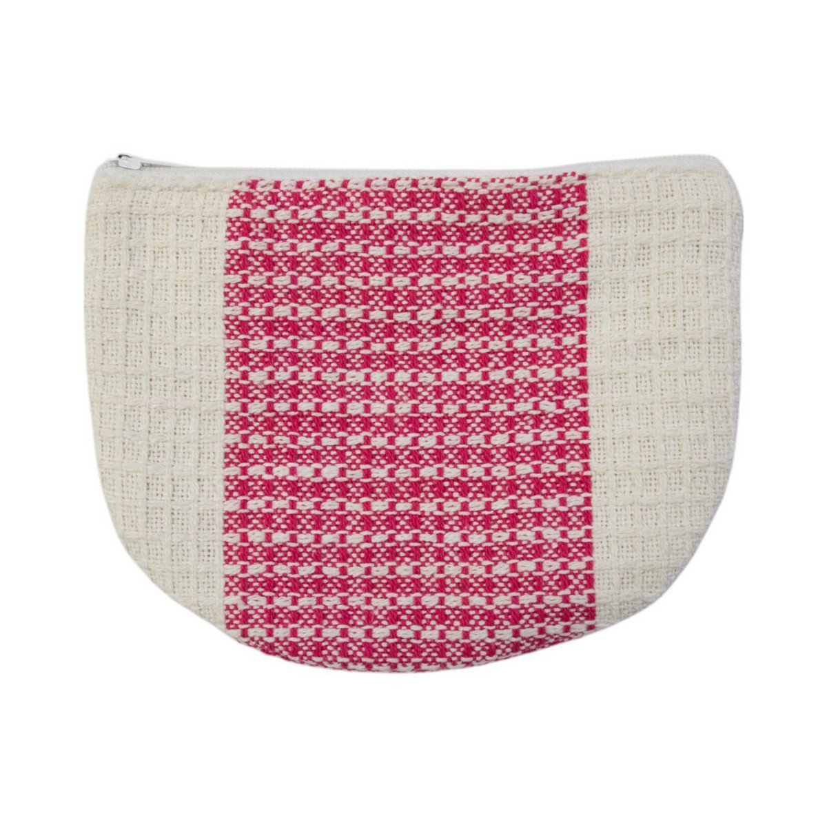 Tasje Waffle roze 15x20cm