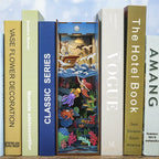 Tonecheer, DIY Book Nook, The Little Mermaid Bookend, TQ112, 18,2x8x24,5cm