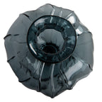Vaas Ø 26x31 cm Blauw Glas