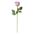 Kunstbloem Roos 61 cm Paars Kunststof
