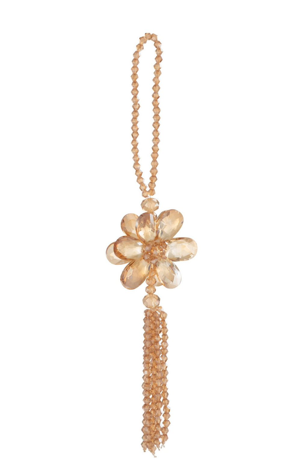J-Line hanger Parel - kunststof - goud - large