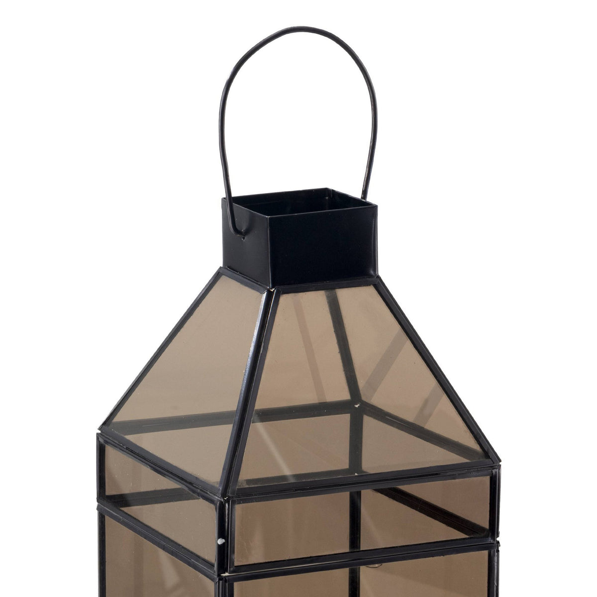 Lantaarn Andranome Zwart 16x16x52cm