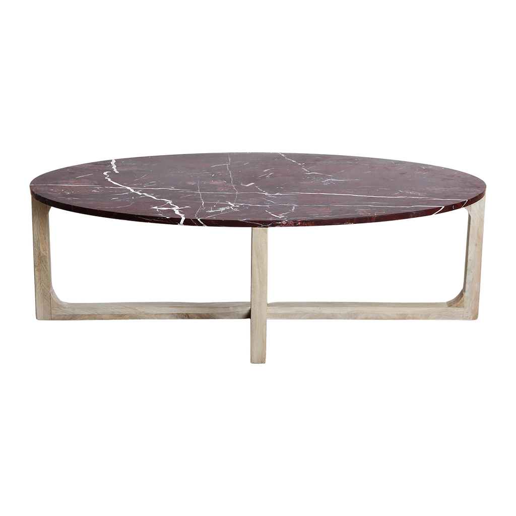 Marmeren salontafel Cherry - 120x65x38 cm