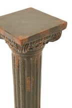 J-Line decoratie Sokkel Antiek - polyresin - donkergroen