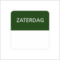 Zaterdag- etiket - 500 stuks