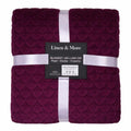 Plaid Hartjes Paars 140x200cm