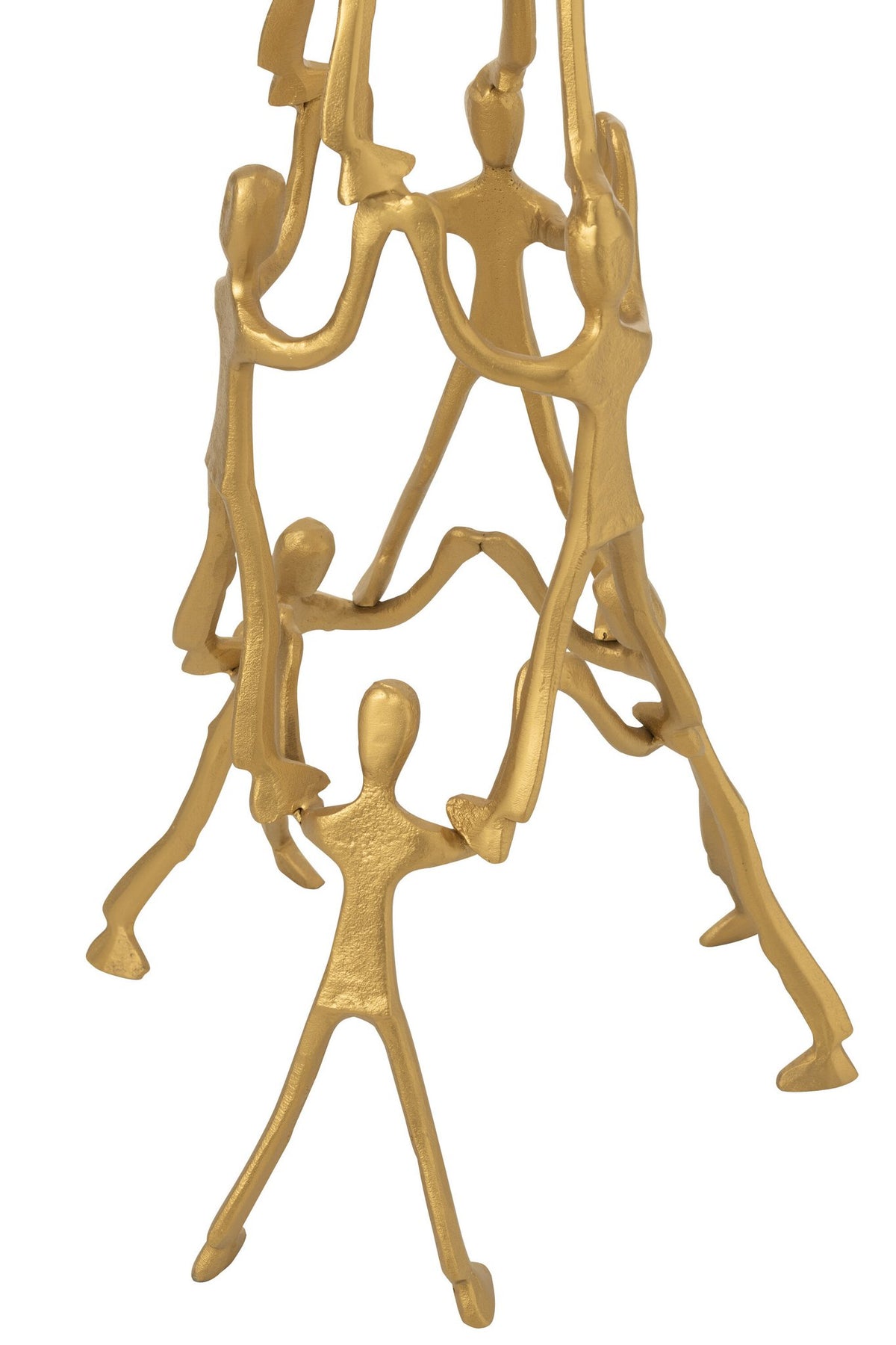J-Line figuur Toren - aluminium - goud