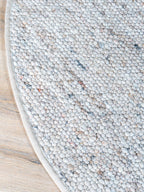 Vloerkleed Stone Donker Beige 417 - Rond ø160 cm