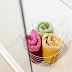 Badhanddoek 70x140cm zonnig geel Pixie - Set van 2