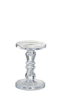 J-Line kandelaar Leti - glas - transparant - small