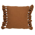 Dutch Decor Ruby - Kussen 45x45 cm Tabaksbruin - bruin