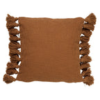 Dutch Decor Ruby - Kussen 45x45 cm Tabaksbruin - bruin
