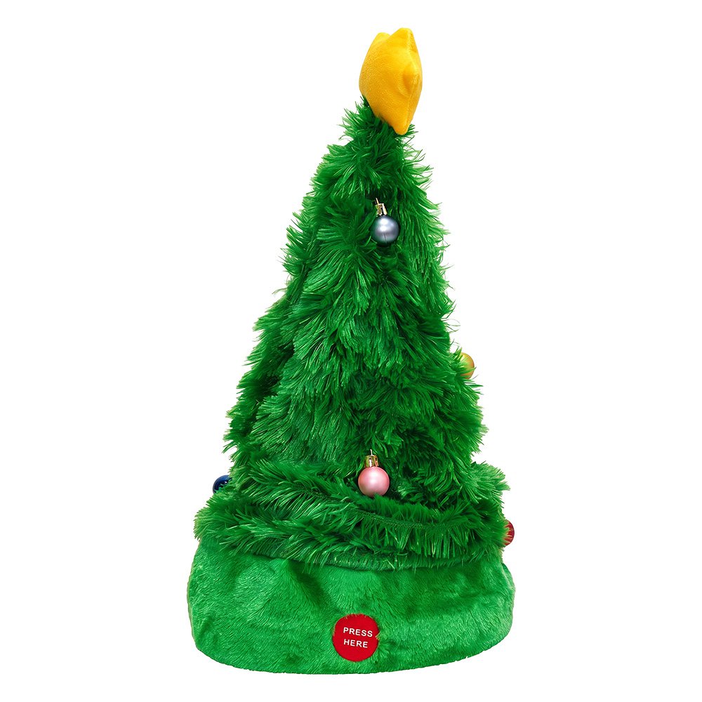 Kerstdecoratie Hoed Groen Kunststof