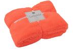 J-Line deken Cutie - polyester - fluo oranje