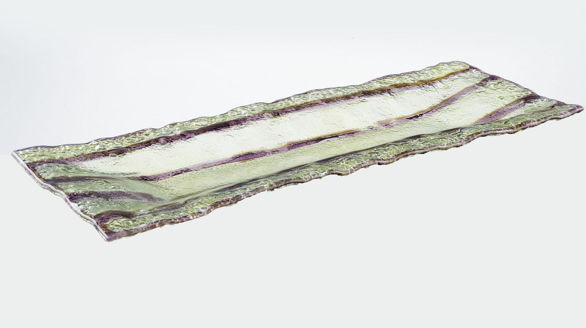 Artisano rechthoekschotel s 48x17 aubergine