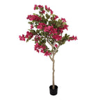 Kunstboom Bougainvillea 55x55x130 cm Roze Kunststof