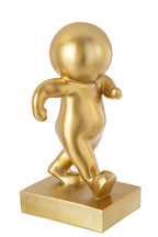 J-Line decoratie Marcel Wandelend - polyresin - goud
