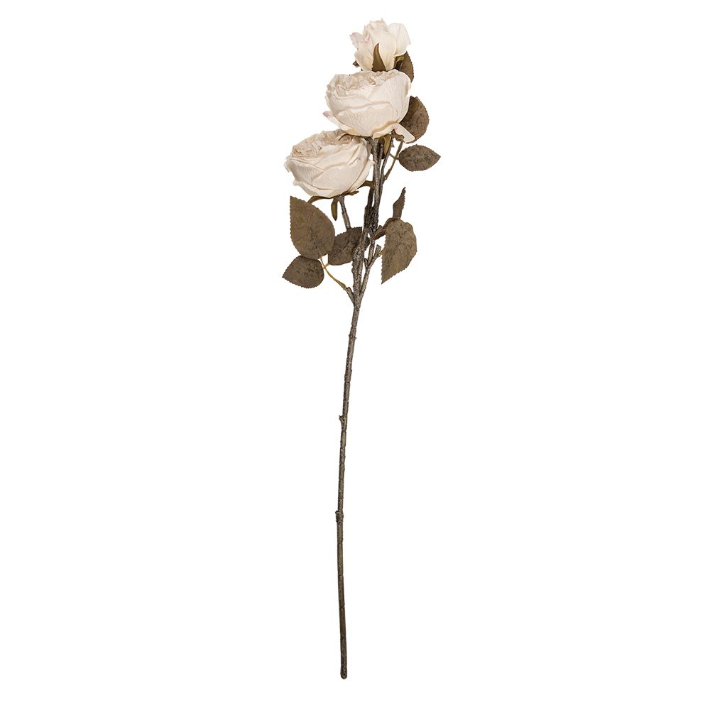 Kunstbloem 70 cm Wit Kunststof