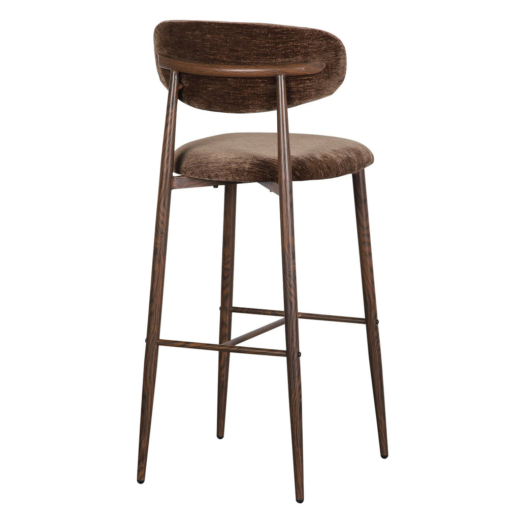 Japandi Bar Chair Umber (set van 2)