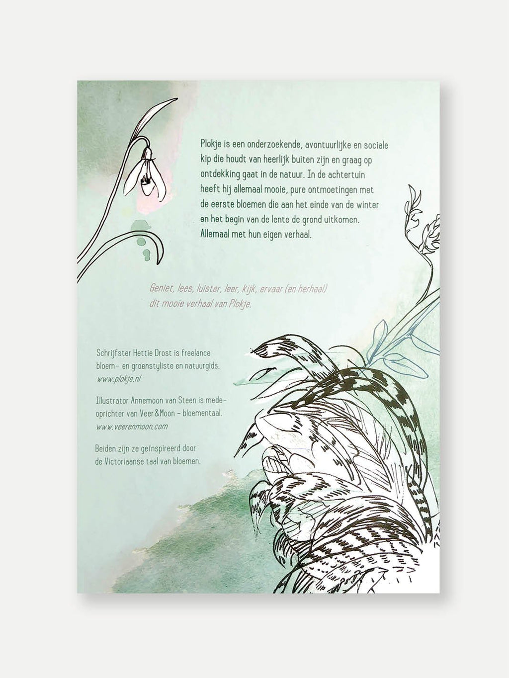 Prentenboek 'In de achtertuin van Plokje'