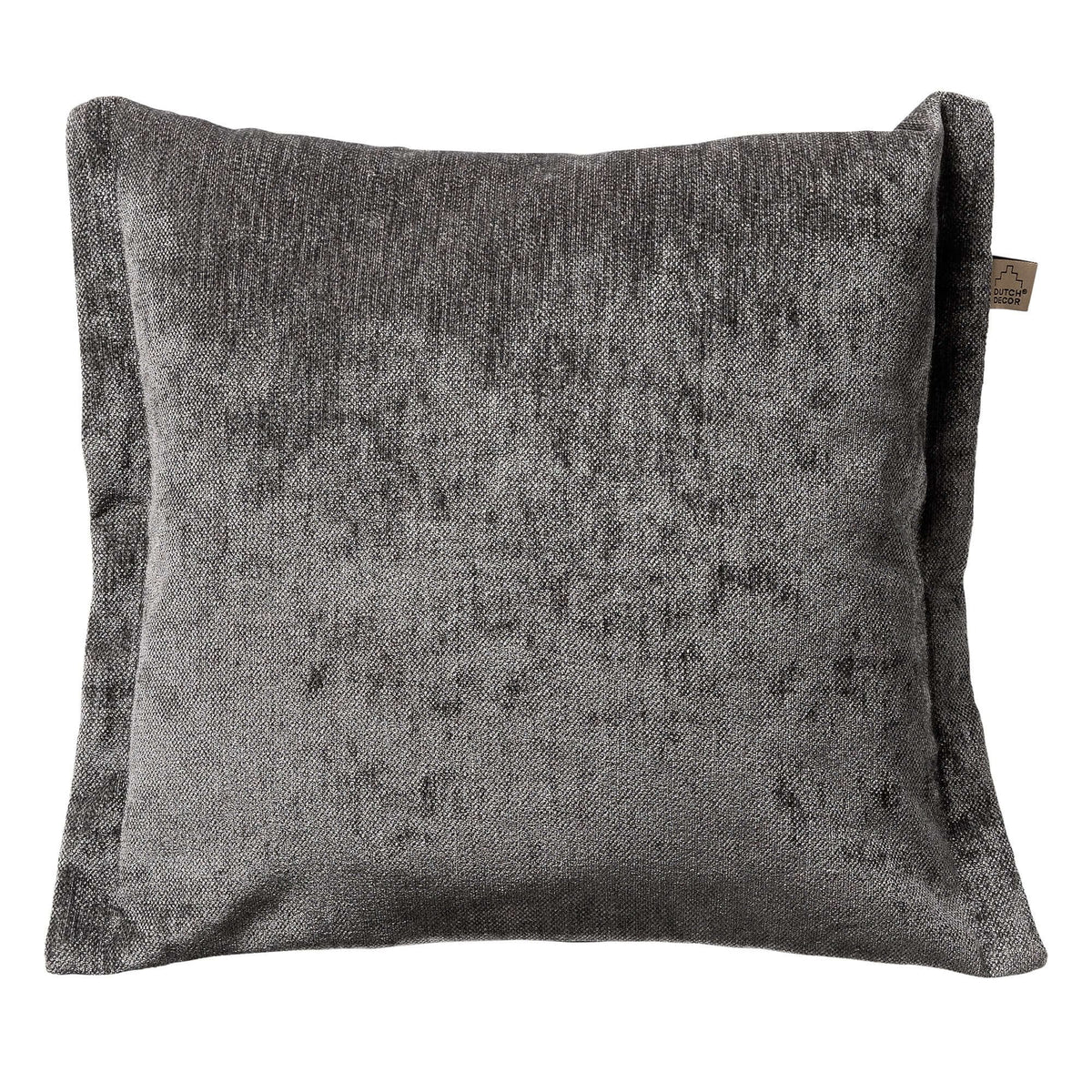 Nederlands decor Lewis - Cushion 45x45 cm - Charcoal Gray - Anthracite