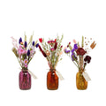 Gedroogde bloemen in flesmix - Terra