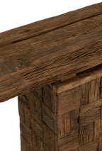 J-Line Console Woody Hout Naturel