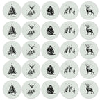 Signature Christmas '22 - Cadeaustickers op rol - 500 stuks