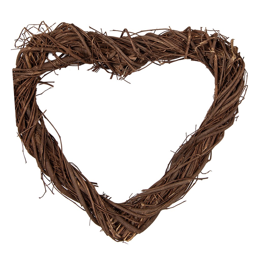Krans 20x20x3 cm Bruin Rotan