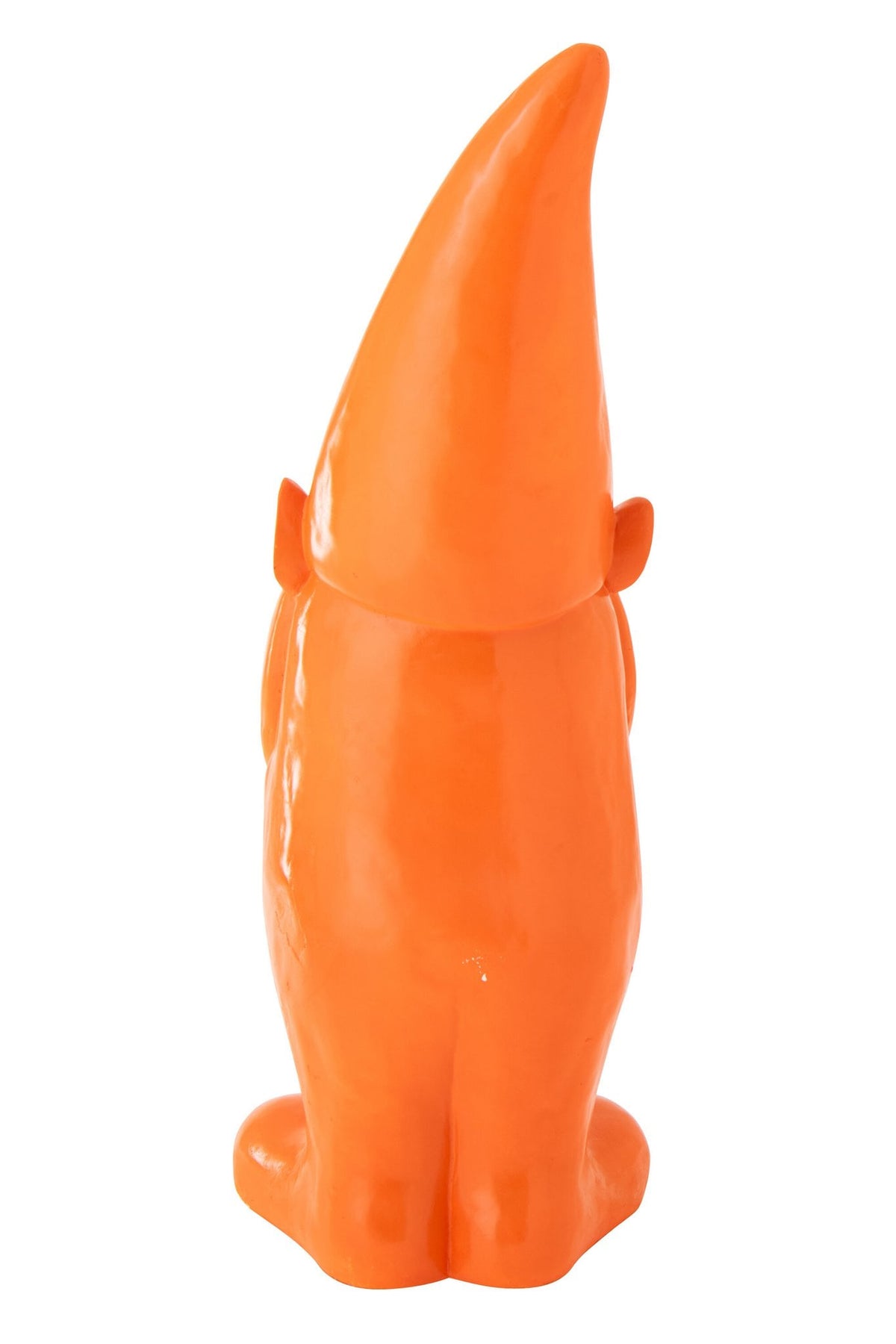 J-Line decoratie Kabouter - polyresin - oranje - L