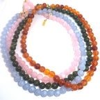 Acryl edelsteen ketting