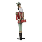 Kerstdecoratie Notenkraker 37 cm Rood Groen Metaal