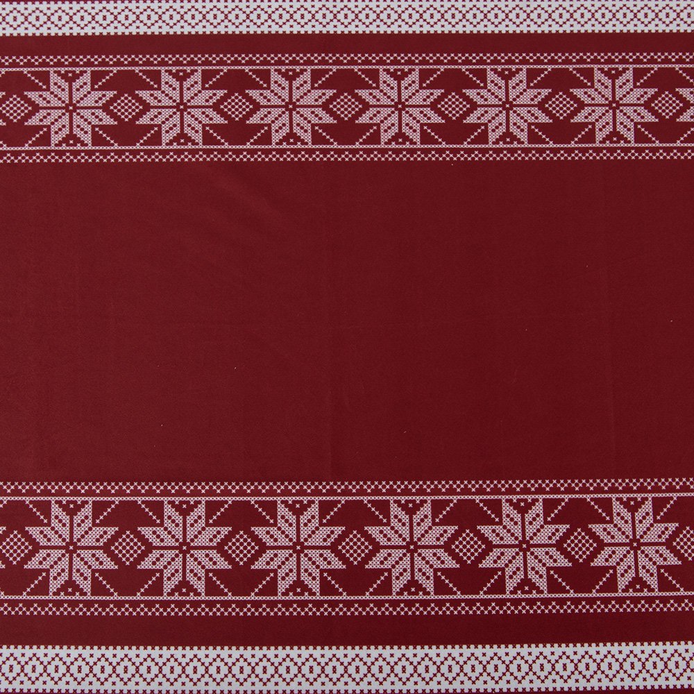 Tafelkleed 140x220 cm Rood Polyester